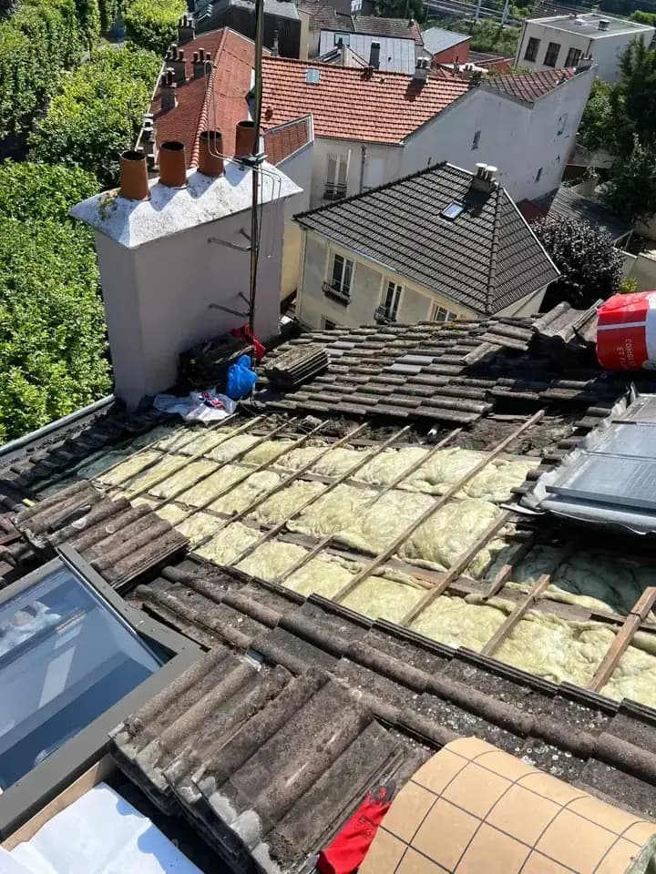 Réalisation couverture Montrouge - photo 1